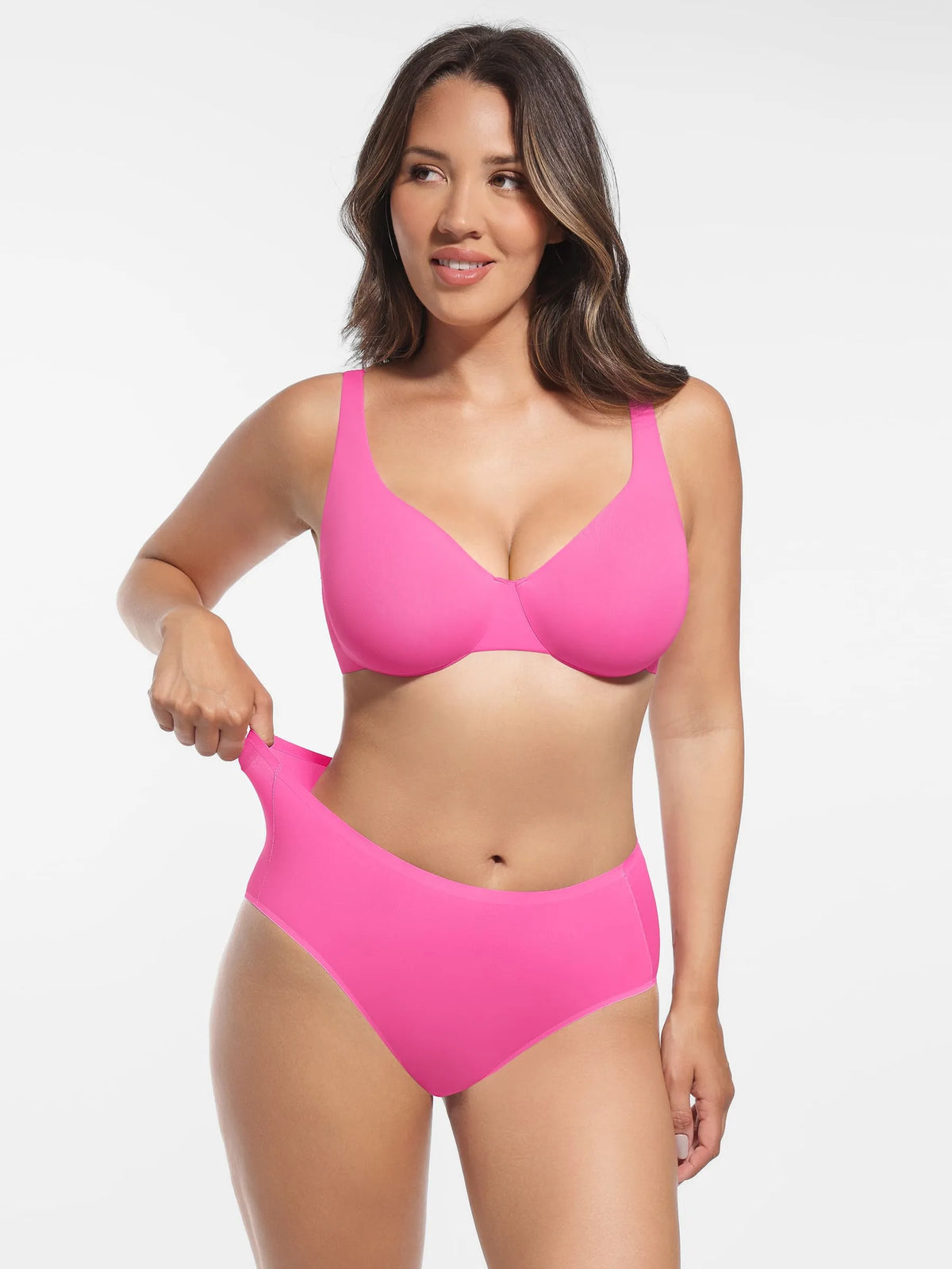 Cloud-Soft Mid-Waist Brief Panties