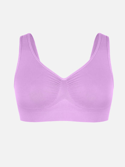 Wire-Free Wide Straps Comfort Bra [BOGO]