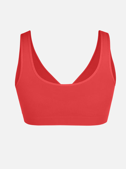 Wire-Free Wide Straps Comfort Bra [BOGO]