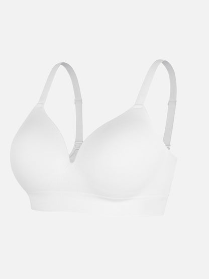 Full Coverage Wireless Bra + Push-Up Seamless Bra