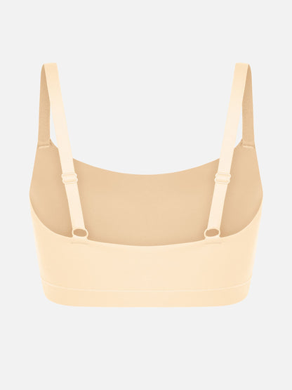 Wireless Invisible Square Neck Everyday Bra