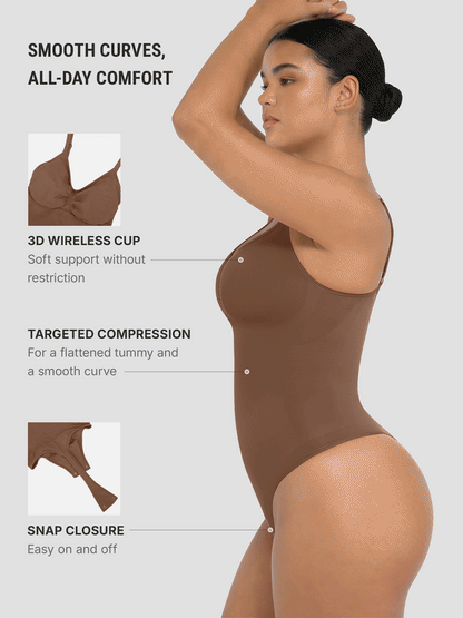 Tummy Control Seamless Bodysuit