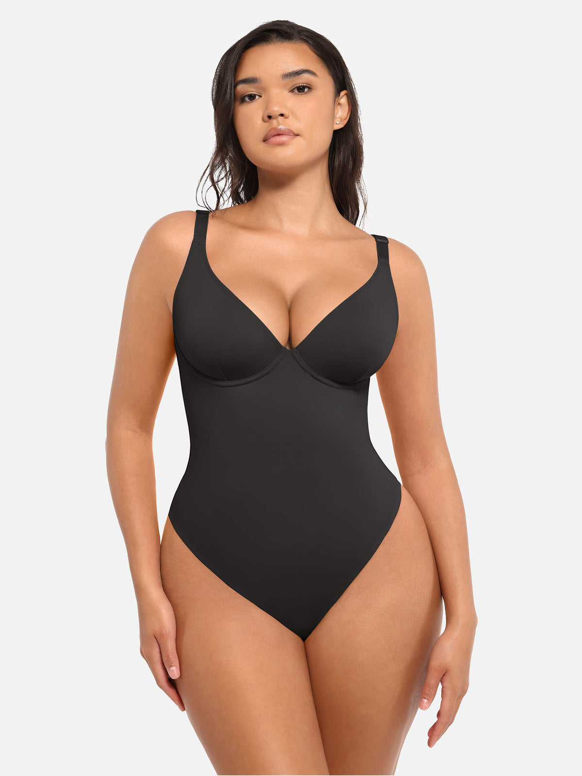 V-Plunge Support Bodysuit [BOGO]