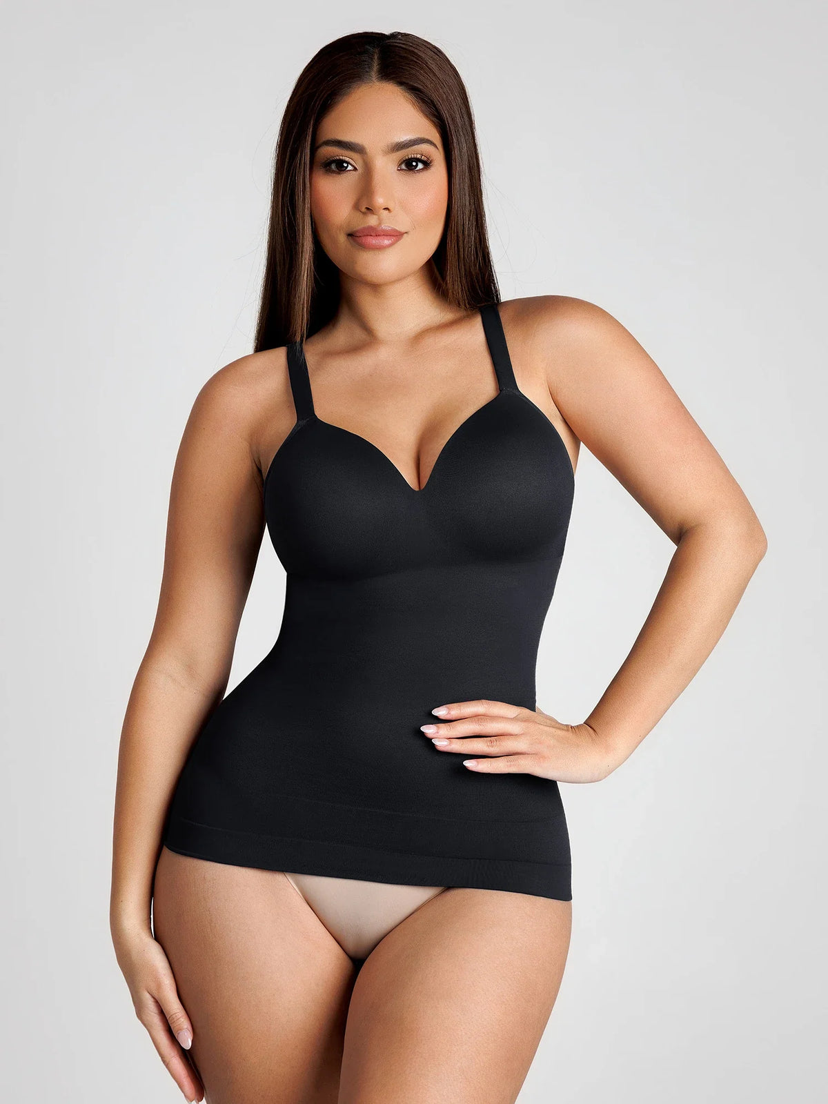 Seamless Built-In Bra Cami Top [BOGO]