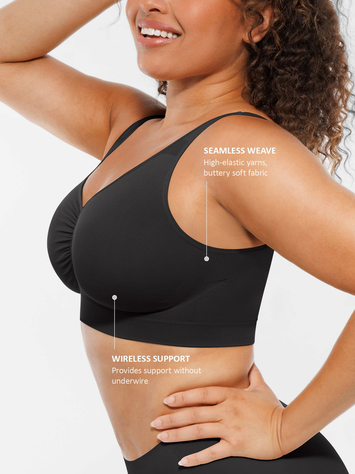 No Underwire Wide Straps Everyday Bra Bundle