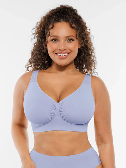 Wire-Free Wide Straps Comfort Bra [BOGO]