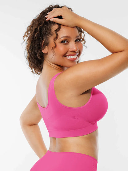 Wire-Free Wide Straps Comfort Bra [BOGO]