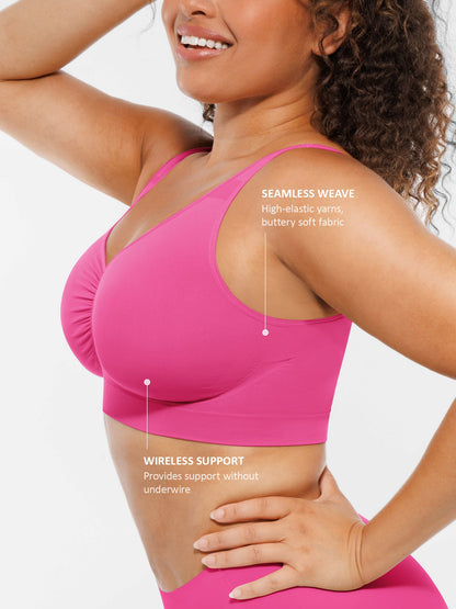 No Underwire Wide Straps Everyday Bra
