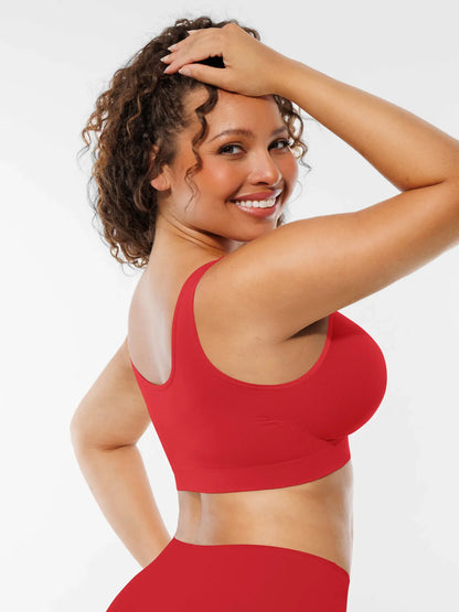 Seamless Wireless Full Coverage Bra