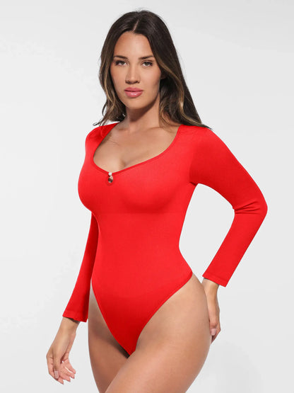 Seamless Ribbed Bodysuit