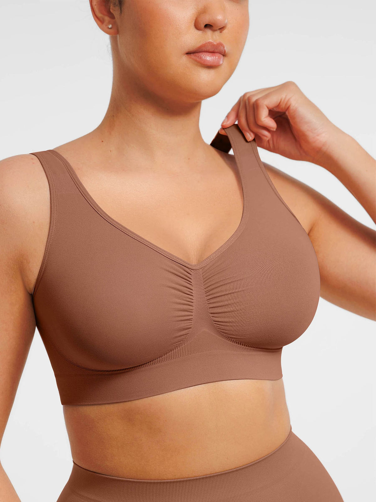 Seamless Wide Straps Everyday Bra