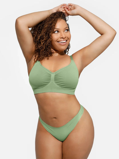 Comfort Wireless Support Seamless Bra