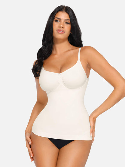 3-Pack Bust Support Waist Control Shape Tank Top Bundle