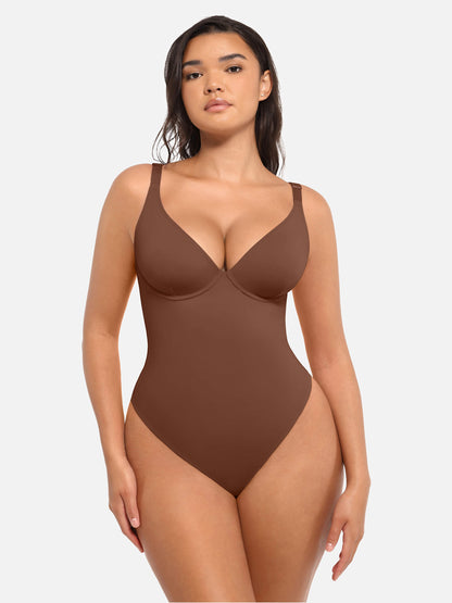 V-Plunge Support Bodysuit [BOGO]