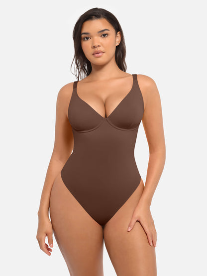 V-Plunge Support Bodysuit [BOGO]