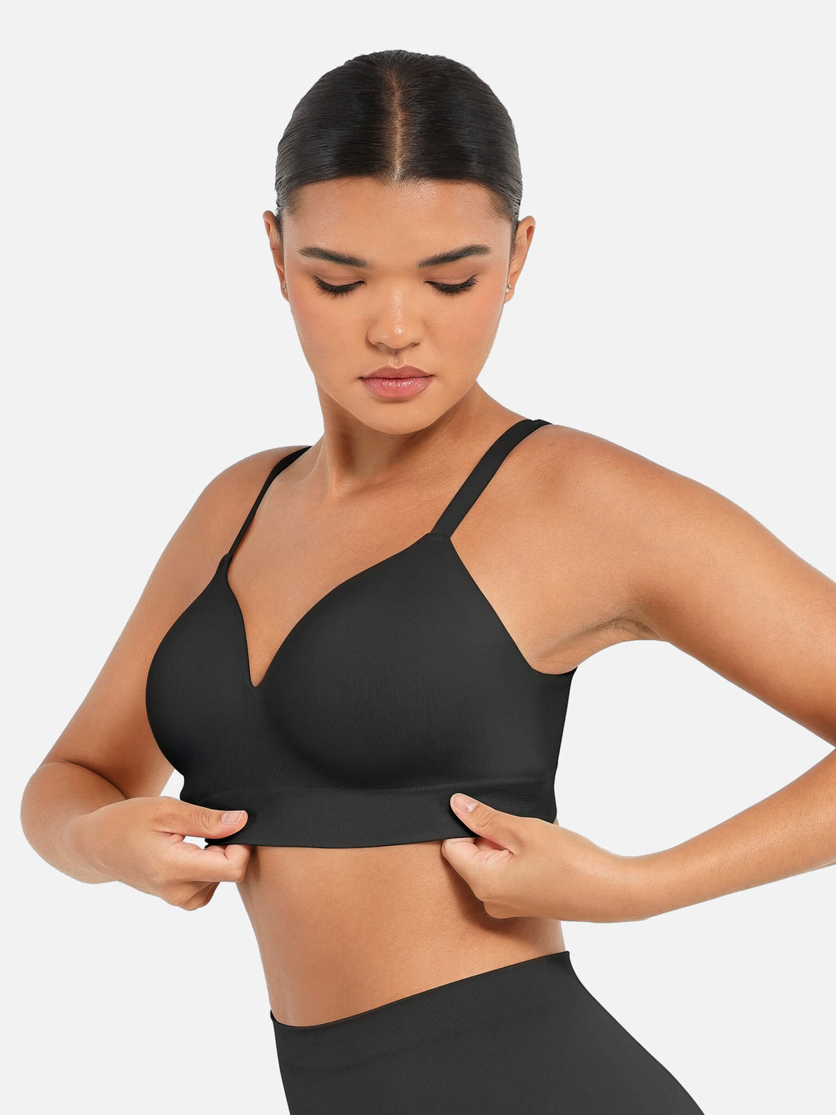 Full Coverage Push-Up Comfort Wireless Bra