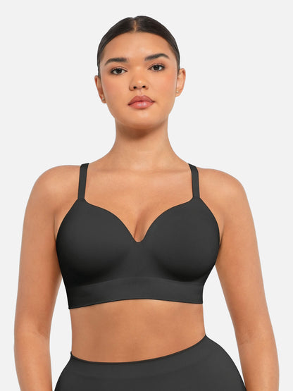 Full Coverage Push-Up Comfort Wireless Bra