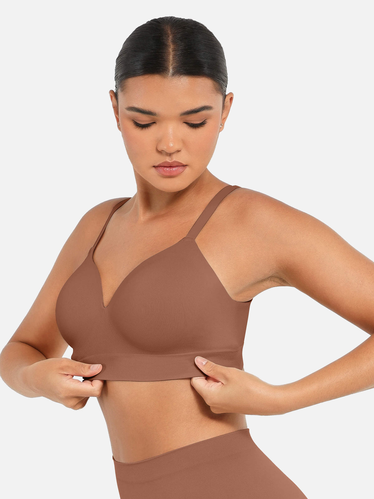 Seamless Shaper Dress + Push-Up Seamless Bra