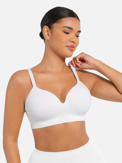 Full Coverage Push-Up Comfort Wireless Bra