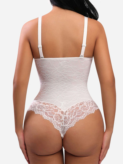 Lace Low Back Lace Bodysuit