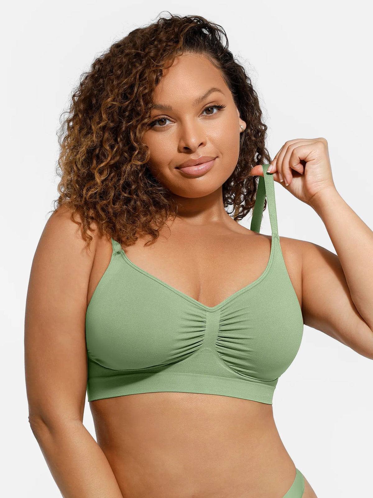 Comfort Wireless Support Seamless Bra
