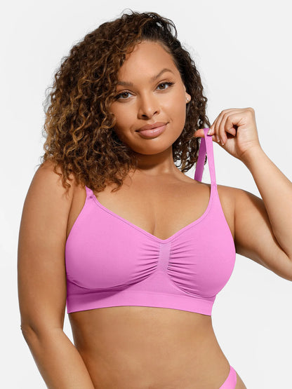 Comfort Wireless Support Seamless Bra