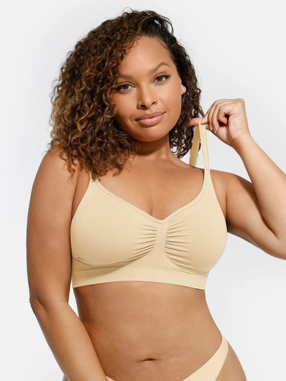 Comfort Wireless Support Seamless Bra