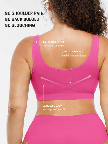 Seamless Wireless Full Coverage Bra