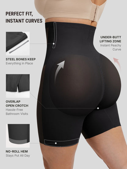 Peach Lift Seamless Shaper Shorts