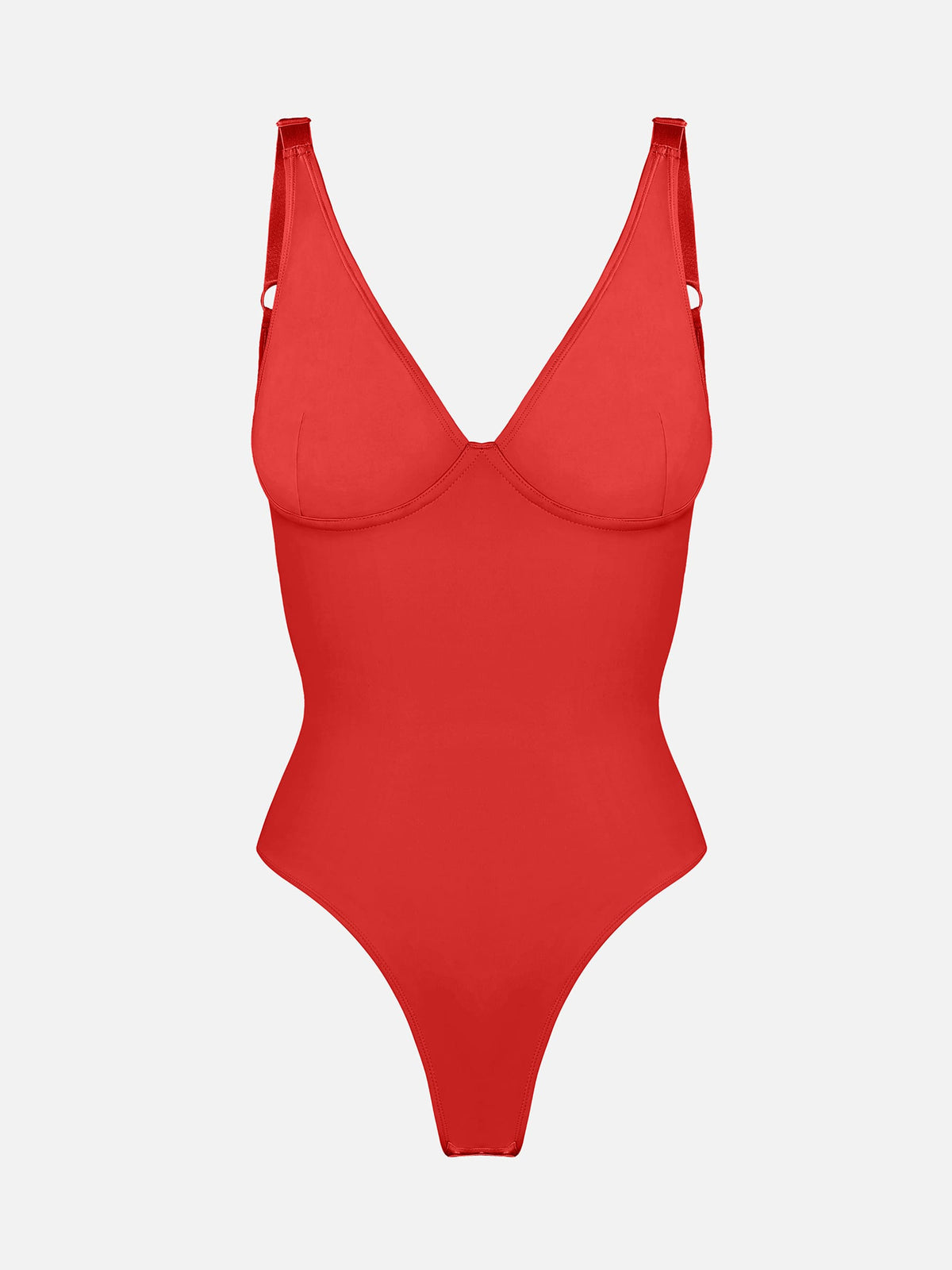2-Pack V-Neck Tummy Control Bodysuit Bundle