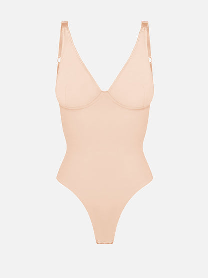V-Plunge Support Bodysuit [BOGO]