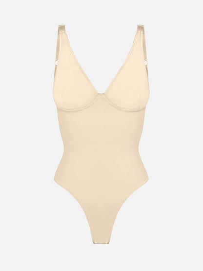 V-Plunge Support Bodysuit [BOGO]
