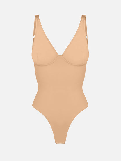 V-Plunge Support Bodysuit [BOGO]