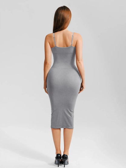 Smooth Dress & No-Show Shorts Set
