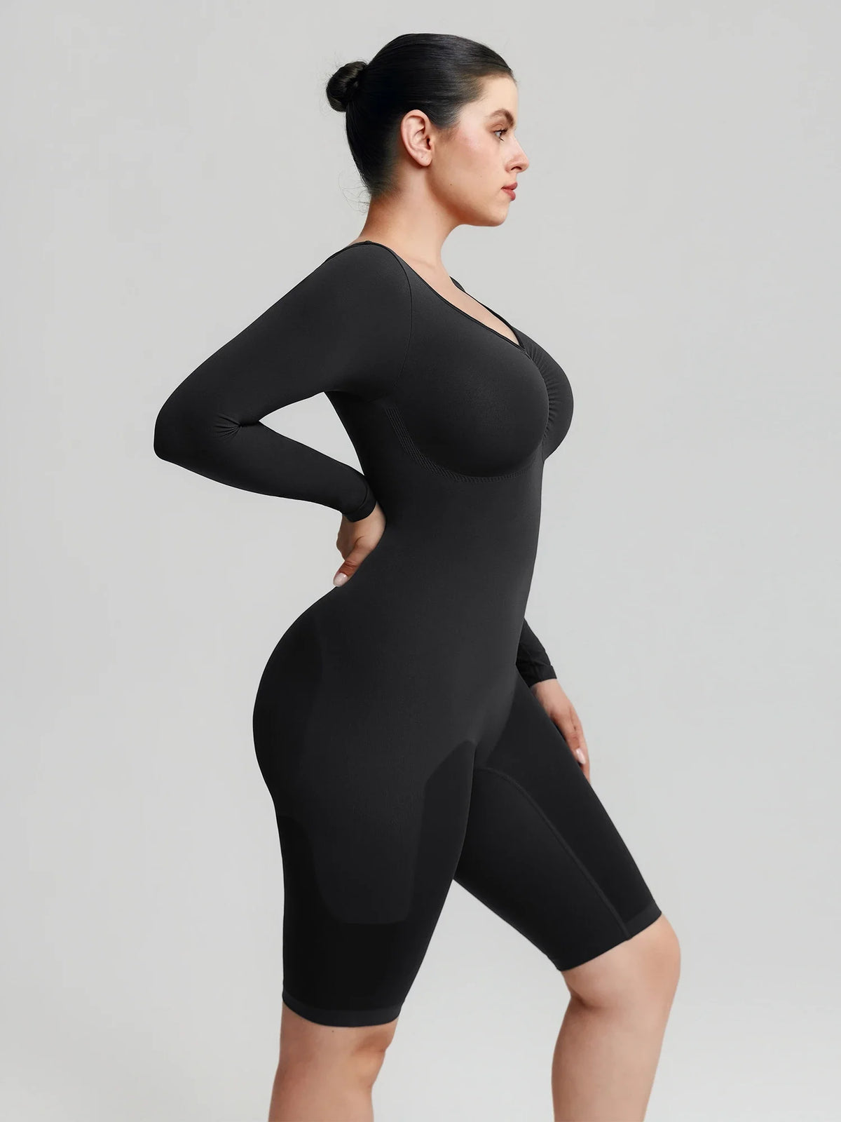 Seamless Firm Control Long Sleeve Everyday Bodysuit