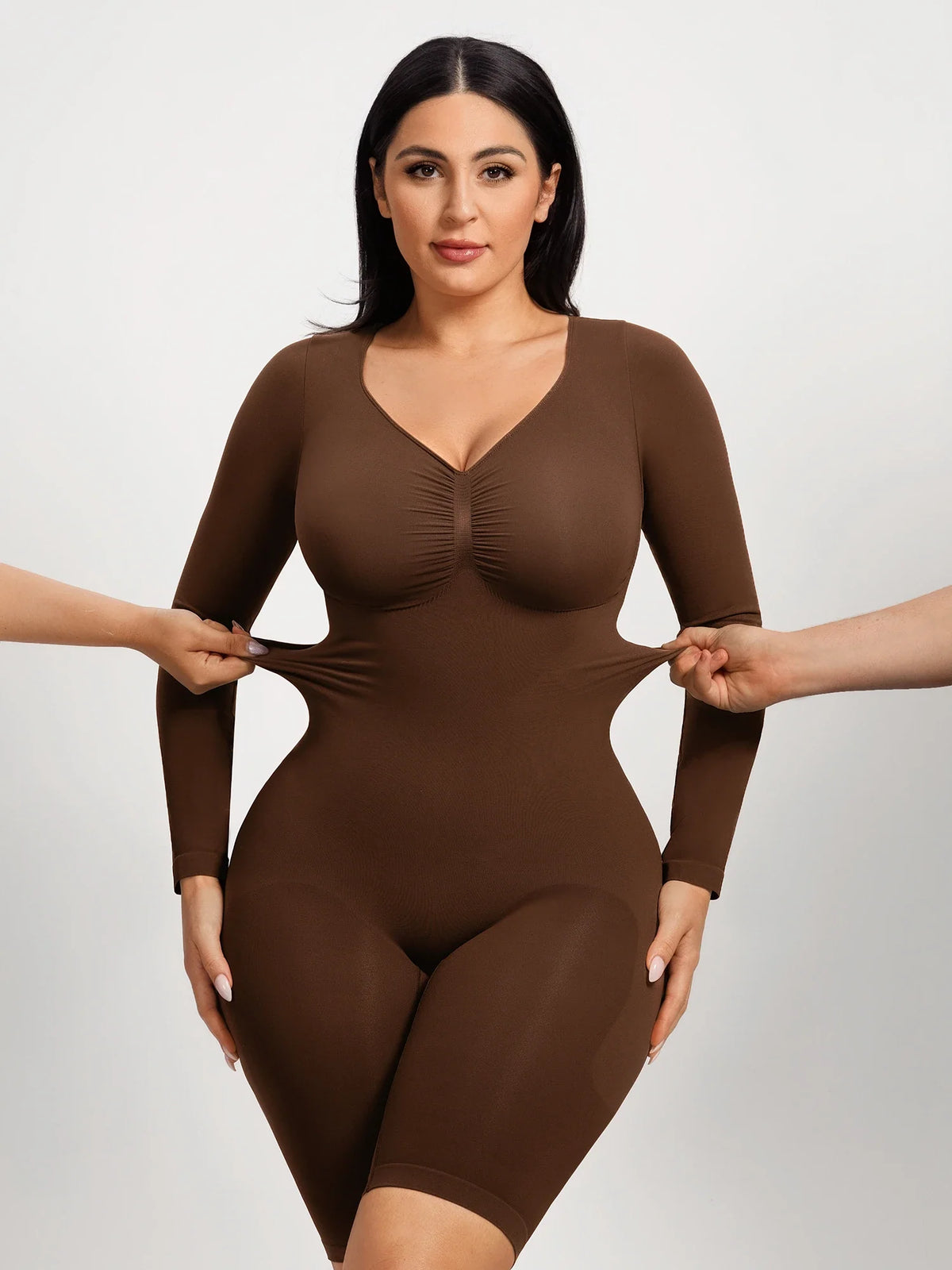Seamless Firm Control Long Sleeve Everyday Bodysuit
