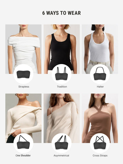 Butter-Soft Strapless Bandeau Bra [BOGO]