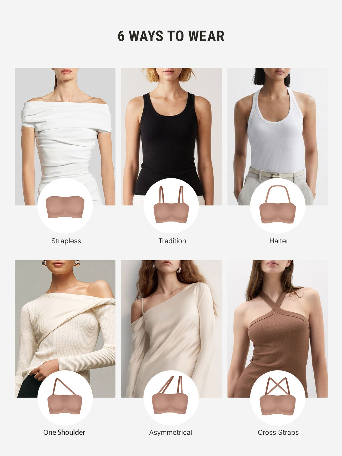 Butter-Soft Strapless Bandeau Bra [BOGO]