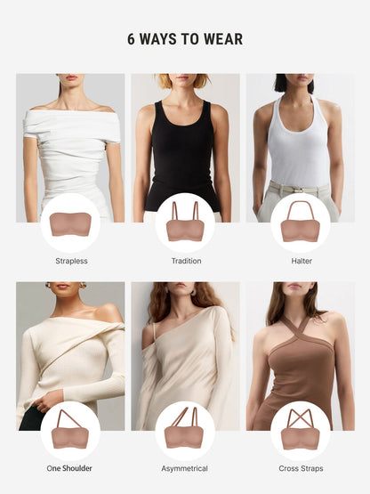 Butter-Soft Strapless Bandeau Bra [BOGO]