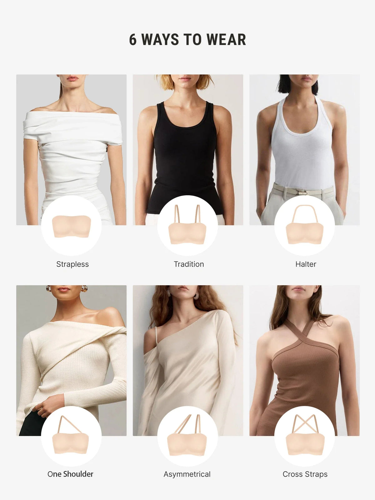 Butter-Soft Strapless Bandeau Bra [BOGO]