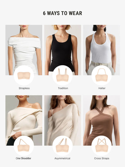 Butter-Soft Strapless Bandeau Bra [BOGO]