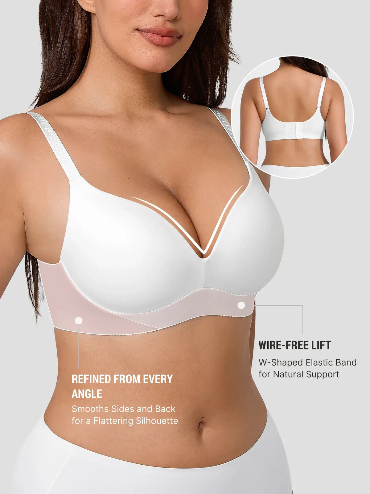 Lift Support Soft Wireless Bra [BOGO]